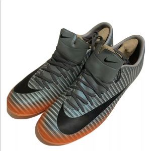 Nike Mercurial Vapor CR7 Soccer Cool Grey Orange